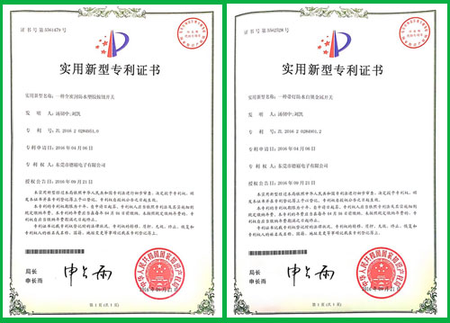 專(zhuān)利證書(shū)